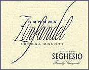 Seghesio 2007 Sonoma County Zinfandel